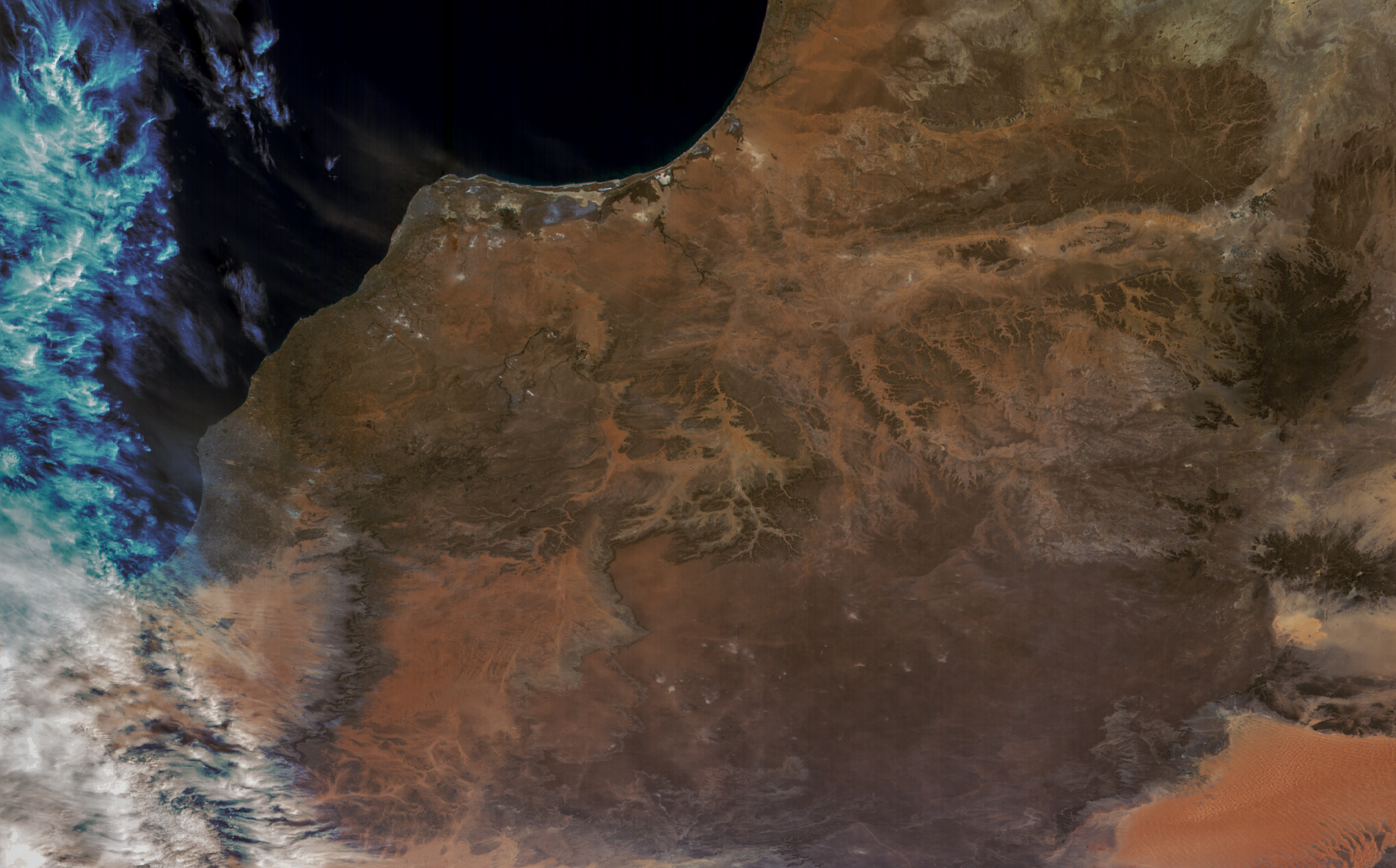 11.25 FY3H mersi3 True Color  DET3